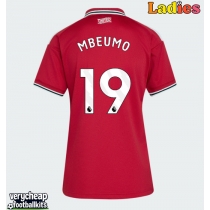 Manchester United Bryan Mbeumo #19 Replica Home Shirt Ladies 2026-27 Short Sleeve